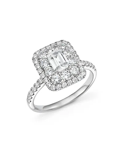 Bloomingdale's Emerald-cut Certified Diamond Engagement Ring In 14k White Gold, 2.0 Ct. T. W. - Exclusive