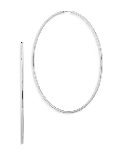 Bloomingdale's Endless Hoop Earrings In Sterling Silver - Exclusive
