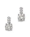 Bloomingdale's Fine Collection 14k White Gold Diamond Drop Earrings, 1.0 Ct. T. W. In White