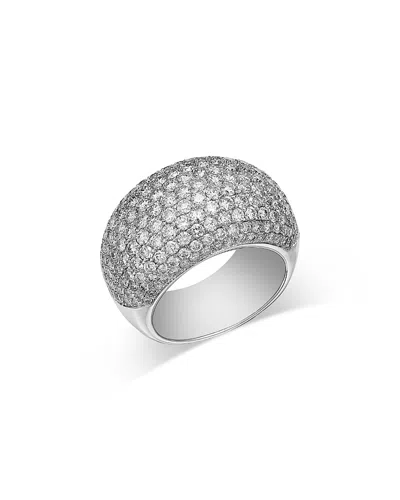 Bloomingdale's Fine Collection 14k White Gold Diamond Pave Ring, 3.5 Ct. T. W.