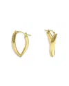 Bloomingdale's Fine Collection 14k Yellow Gold Artform Hoop Earrings - Exclusive In Gold
