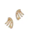 Bloomingdale's Fine Collection 14k Yellow Gold Diamond Front To Back Cuff Earrings, 0.60 Ct. T. W. In Yellow Gold