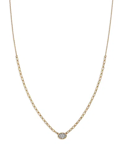 Bloomingdale's Fine Collection 14k Yellow Gold Diamond Pendant Necklace, 0.25 Ct. T. W.