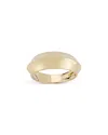 Bloomingdale's Fine Collection 14k Yellow Gold Knife Edge Band Ring