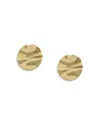 Bloomingdale's Fine Collection 14k Yellow Gold Wave Art Earrings - Exclusive In Gold