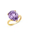 Bloomingdale's Fine Collection Amethyst Ring In 14k Yellow Gold