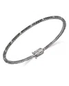 Bloomingdale's Fine Collection Black & White Diamond Tennis Bracelet In 14k White Gold, 1.50 Ct. T. W. In Black/white