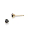 Bloomingdale's Fine Collection Black Diamond Stud Earrings In 14k Yellow Gold, 0.50 Ct. T. W. - Exclusive