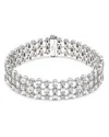Bloomingdale's Fine Collection Bloomingdale's Diamond Multi Row Bracelet In 18k White Gold In White