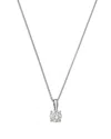 Bloomingdale's Fine Collection Certified Diamond Colorless Solitaire Pendant Necklace In 18k White Gold, 1.0 Tcw In Gold
