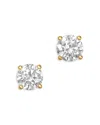 Bloomingdale's Fine Collection Certified Diamond Colorless Stud Earrings In 18k Yellow Gold, 0.75 Tcw In Gold