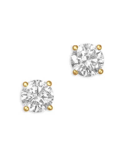 Bloomingdale's Fine Collection Certified Diamond Colorless Stud Earrings In 18k Yellow Gold, 0.75 Tcw