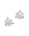 Bloomingdale's Fine Collection Certified Diamond Martini Set Stud Earrings In 14k White Gold, 1.5 Ct. T. W. In White