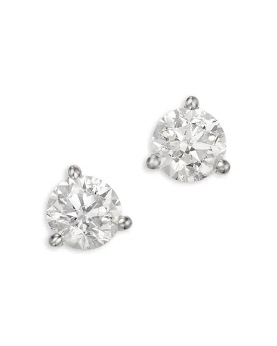 Bloomingdale's Fine Collection Certified Diamond Martini Set Stud Earrings In 14k White Gold, 2.0 Ct. T. W.