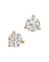 Bloomingdale's Fine Collection Certified Diamond Martini Set Stud Earrings In 14k Yellow Gold, 1.5 Ct. T. W. In Gold