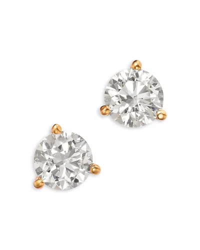 Bloomingdale's Fine Collection Certified Diamond Martini Set Stud Earrings In 14k Yellow Gold, 1.5 Ct. T. W.