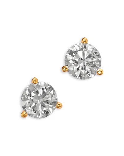 Bloomingdale's Fine Collection Certified Diamond Martini Set Stud Earrings In 14k Yellow Gold, 2.0 Ct. T. W.