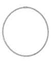 Bloomingdale's Fine Collection Certified Diamond Tennis Necklace In 14k White Gold, 15 Ct. T. W., 16.5 In White