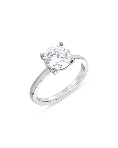 Bloomingdale's Fine Collection Certified Lab Grown Diamond Engagement Ring In 18k White Gold, 4.0 Tcw