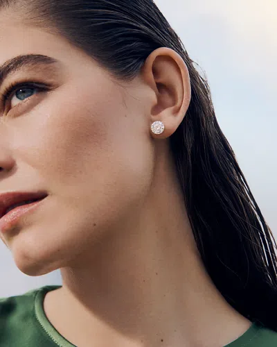 Bloomingdale's Fine Collection Certified Lab Grown Diamond Stud Earrings In 18k White Gold, 4.0 Tcw