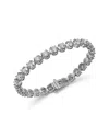 Bloomingdale's Fine Collection Certified Lab Grown Diamond Tennis Bracelet In 18k White Gold, 12.0 Ct. T. W. In White Gold
