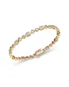 Bloomingdale's Fine Collection Certified Lab Grown Mixed Cut Diamond Bracelet In 14k Yellow Gold, 5.0 Ct. T. W. In Yellow Gold