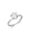 Bloomingdale's Fine Collection Certified Lab Grown Round Diamond Engagement Ring In 18k White Gold, 2.0 Ct. T. W.