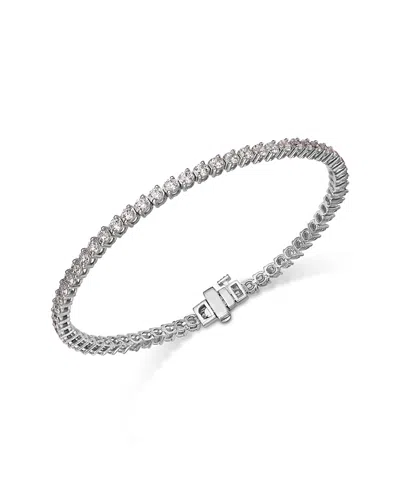 Bloomingdale's Fine Collection Certified Tennis Bracelet In 14k White Gold, 4.0 Ct. T. W.