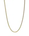 Bloomingdale's Fine Collection Cobra Link Chain Necklace In 14k Yellow Gold, 17.5 In Gold