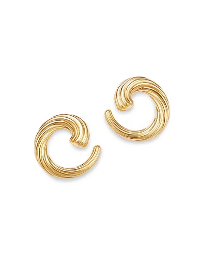 Bloomingdale's Fine Collection Coil Statement Earrings In 14k Yellow Gold