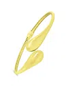 Bloomingdale's Fine Collection Crossover Cuff Bangle Bracelet In 14k Yellow Gold In Gold