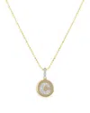 Bloomingdale's Fine Collection Diamond Accent Initial Pendant Necklaces In 14k Yellow Gold, 0.05-0.10 Ct. T. W. - Exclusive
