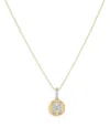 Bloomingdale's Fine Collection Diamond Accent Initial Pendant Necklaces In 14k Yellow Gold, 0.05-0.10 Ct. T. W. - Exclusive In H