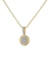 Bloomingdale's Fine Collection Diamond Accent Initial Pendant Necklaces In 14k Yellow Gold, 0.05-0.10 Ct. T. W. - Exclusive