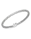 Bloomingdale's Fine Collection Diamond Baguette Tennis Bracelet In 14k White Gold, 1.5 Ct. T. W. In White Gold