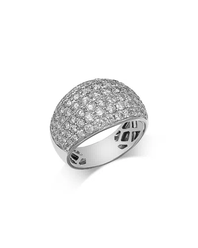 Bloomingdale's Fine Collection Diamond Band Ring In 14k White Gold, 2.35 Tcw