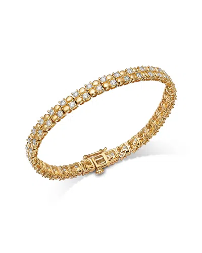 Bloomingdale's Fine Collection Diamond Bracelet In 14k Yellow Gold, 3.0 Ct. T. W.