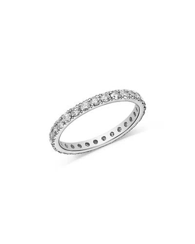 Bloomingdale's Fine Collection Diamond Certified Eternity Band In 14k White Gold, 1.0 Ct. T. W.