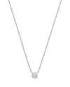 Bloomingdale's Fine Collection Diamond Certified Solitaire Pendant Necklace In 14k White Gold, 0.50 Ct. T. W. In White