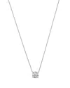 Bloomingdale's Fine Collection Diamond Certified Solitaire Pendant Necklace In 14k White Gold, 1.50 Ct. T. W. In White