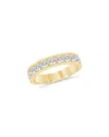 Bloomingdale's Fine Collection Diamond Channel Set Band Ring In 14k Yellow Gold, 1.0 Tcw In Gold