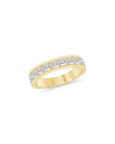 Bloomingdale's Fine Collection Diamond Channel Set Band Ring In 14k Yellow Gold, 1.0 Tcw