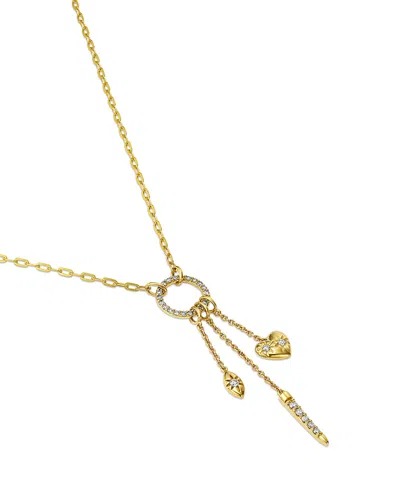 Bloomingdale's Fine Collection Diamond Charm Necklace In 14k Yellow Gold, 0.20 Tcw
