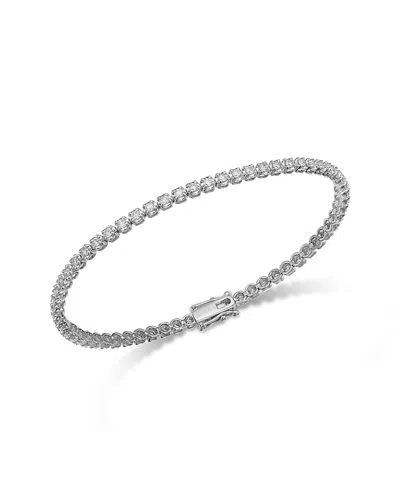 Bloomingdale's Fine Collection Diamond Crown Set Tennis Bracelet In 14k Gold, 1.50 Tcw