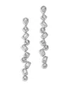 Bloomingdale's Fine Collection Diamond Drop Earrings In 14k White Gold, 0.50 Ct. T. W. In White