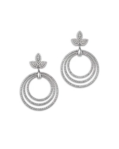 Bloomingdale's Fine Collection Diamond Drop Earrings In 14k White Gold, 2.02 Ct. T. W.