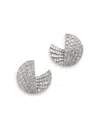 Bloomingdale's Fine Collection Diamond Earrings In 14k White Gold, 1.50 Ct. T. W. In White