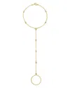 Bloomingdale's Fine Collection Diamond Finger Chain Bracelet In 14k Yellow Gold, 0.4 Tcw In Gold