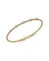 Bloomingdale's Fine Collection Diamond Flexible Bangle In 14k Yellow Gold, 0.33 Ct. T. W. In Gold