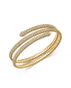 Bloomingdale's Fine Collection Diamond Flexible Multi-row Bangle In 14k Yellow Gold, 4.35 Ct. T. W